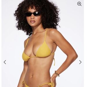 New Tropic Of C Equator Swim Top in Sunshine Bikini Bathing Suit